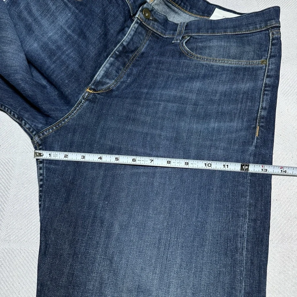 Rag & Bone Fit 2 Slim Jeans 38x29** Button Fly USA Made Denim‎ Dukes Medium Wash - Picture 14 of 16